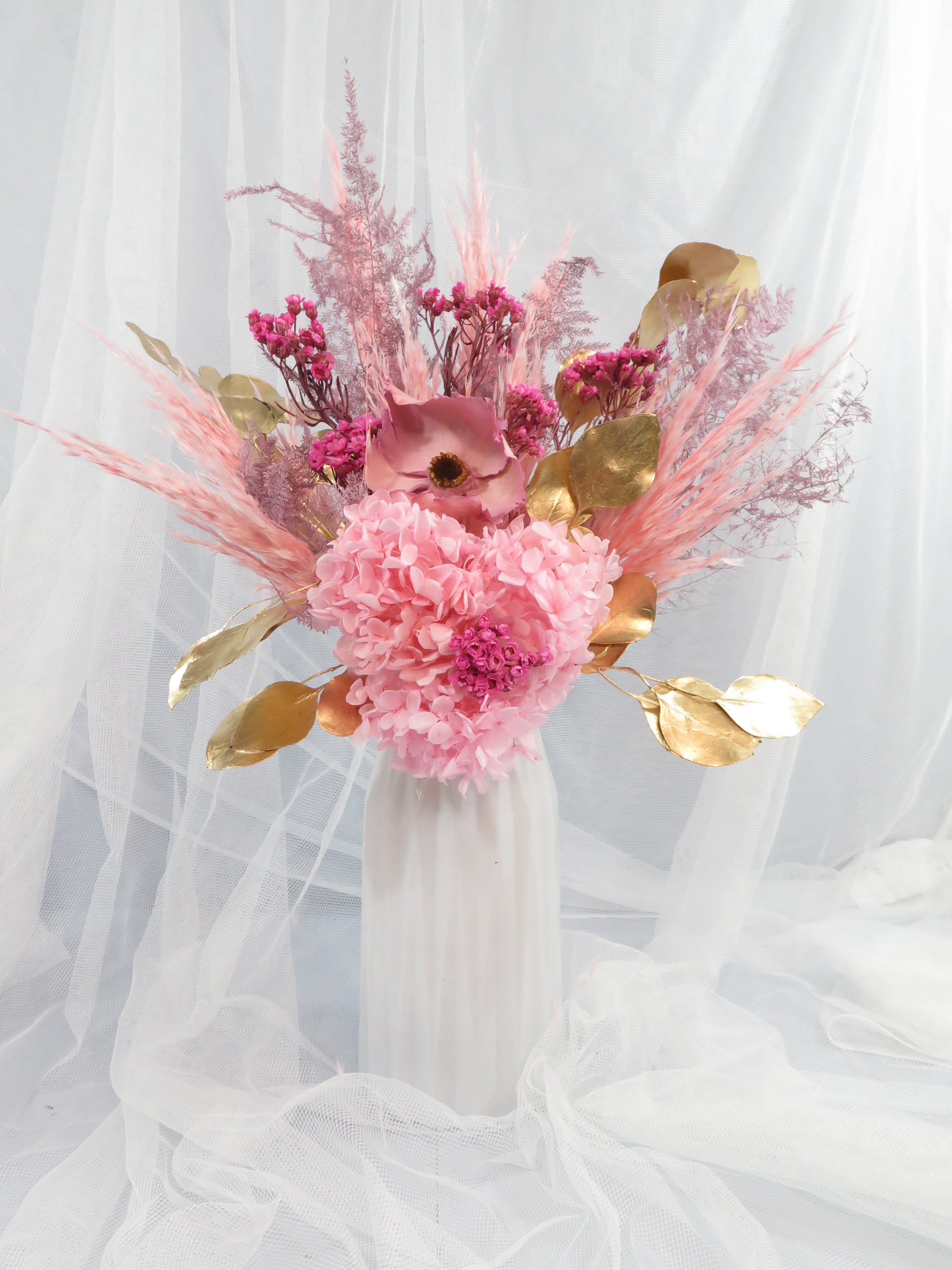 Blush Gold Elegance Arrangement