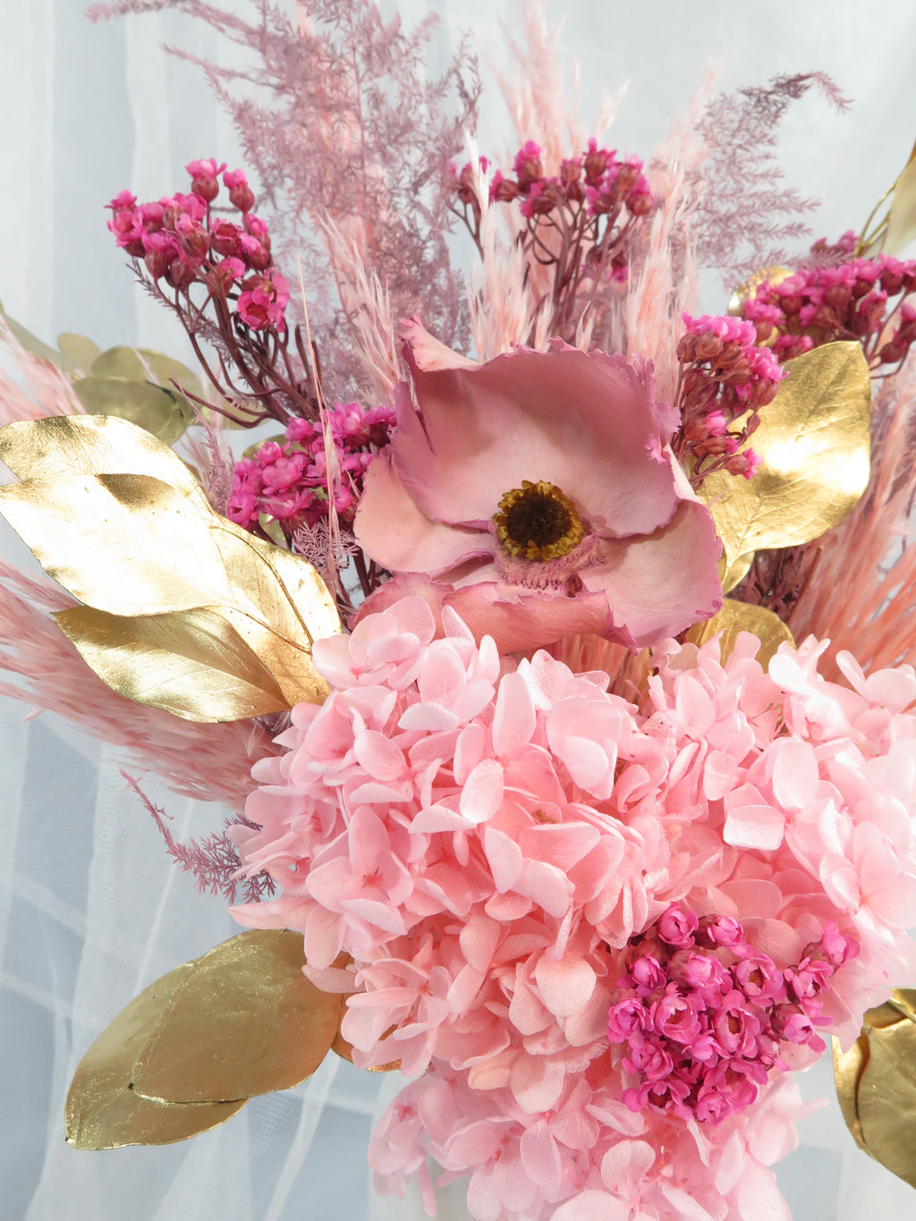 Blush Gold Elegance Arrangement