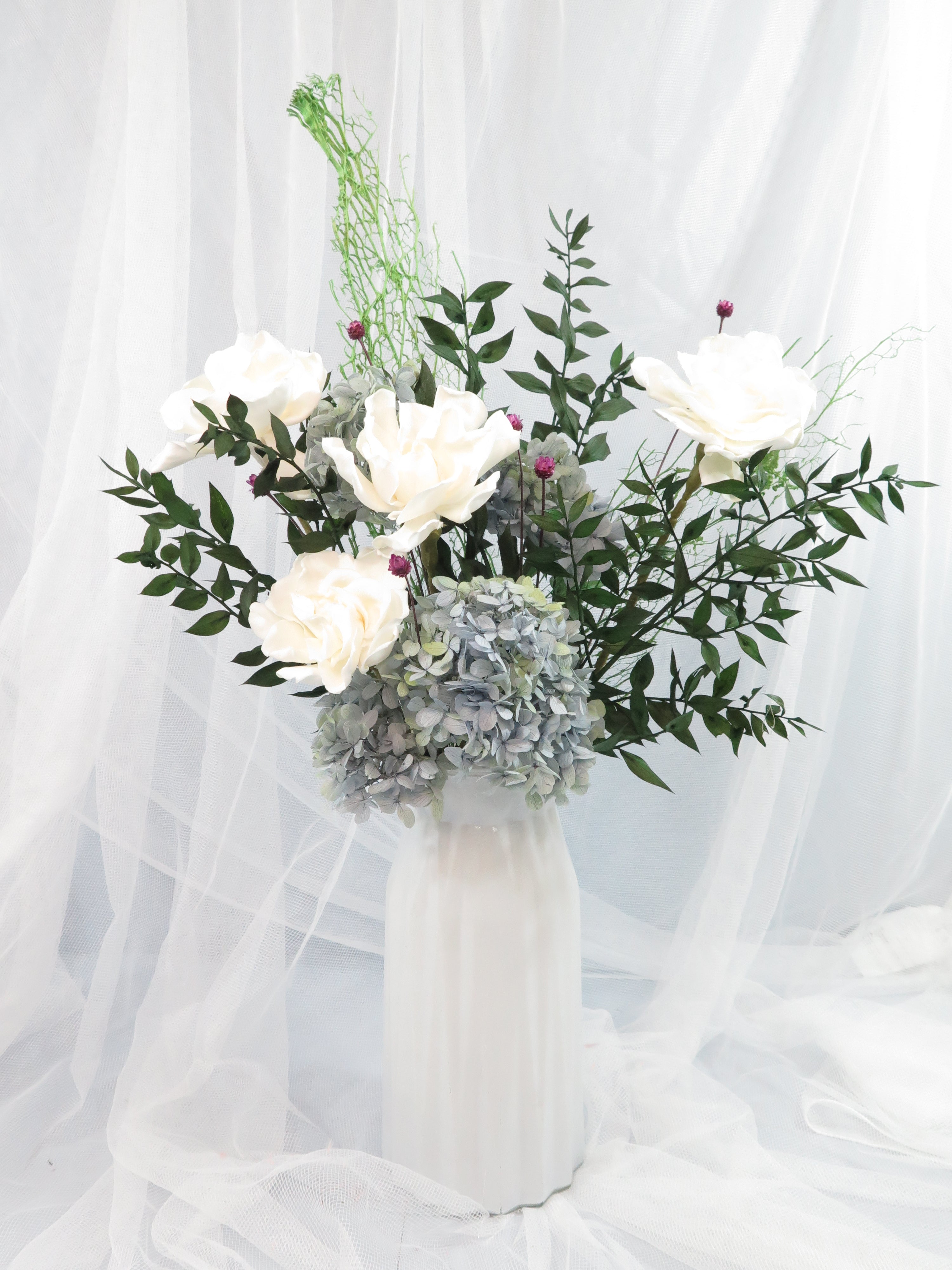 Ivory Garden Serenity Arrangement
