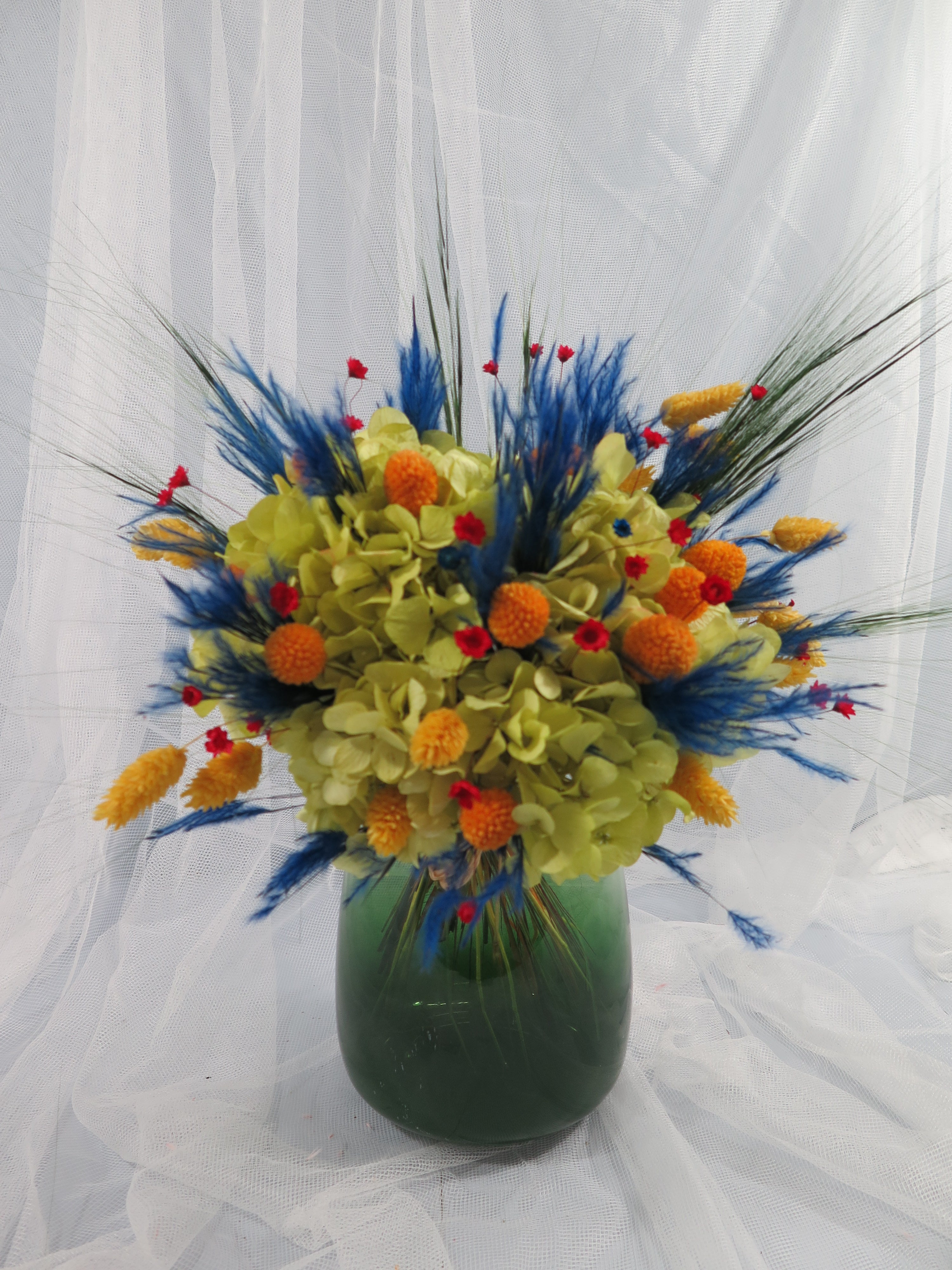 Citrus Breeze Hydrangea Bouquet