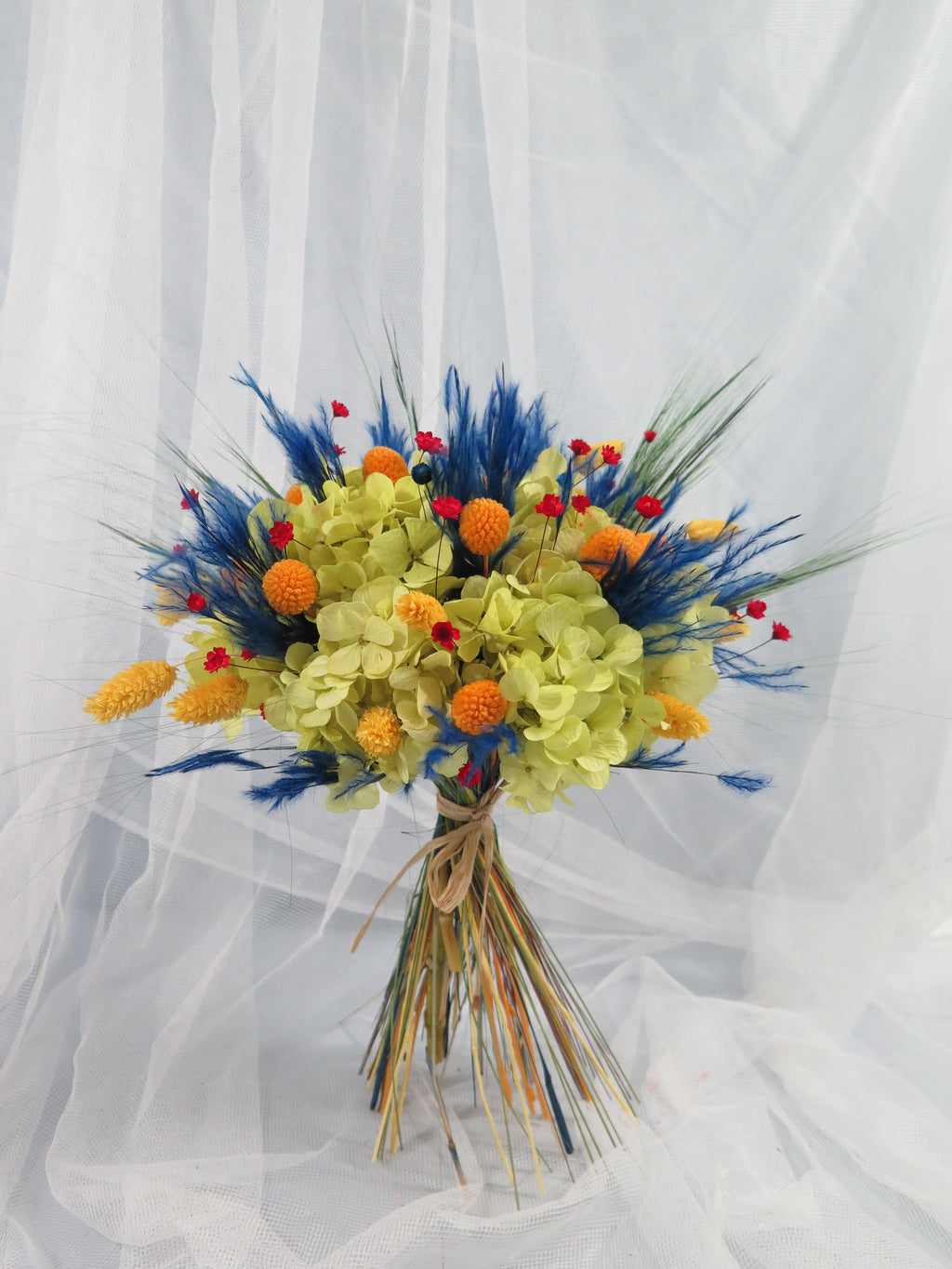 Citrus Breeze Hydrangea Bouquet