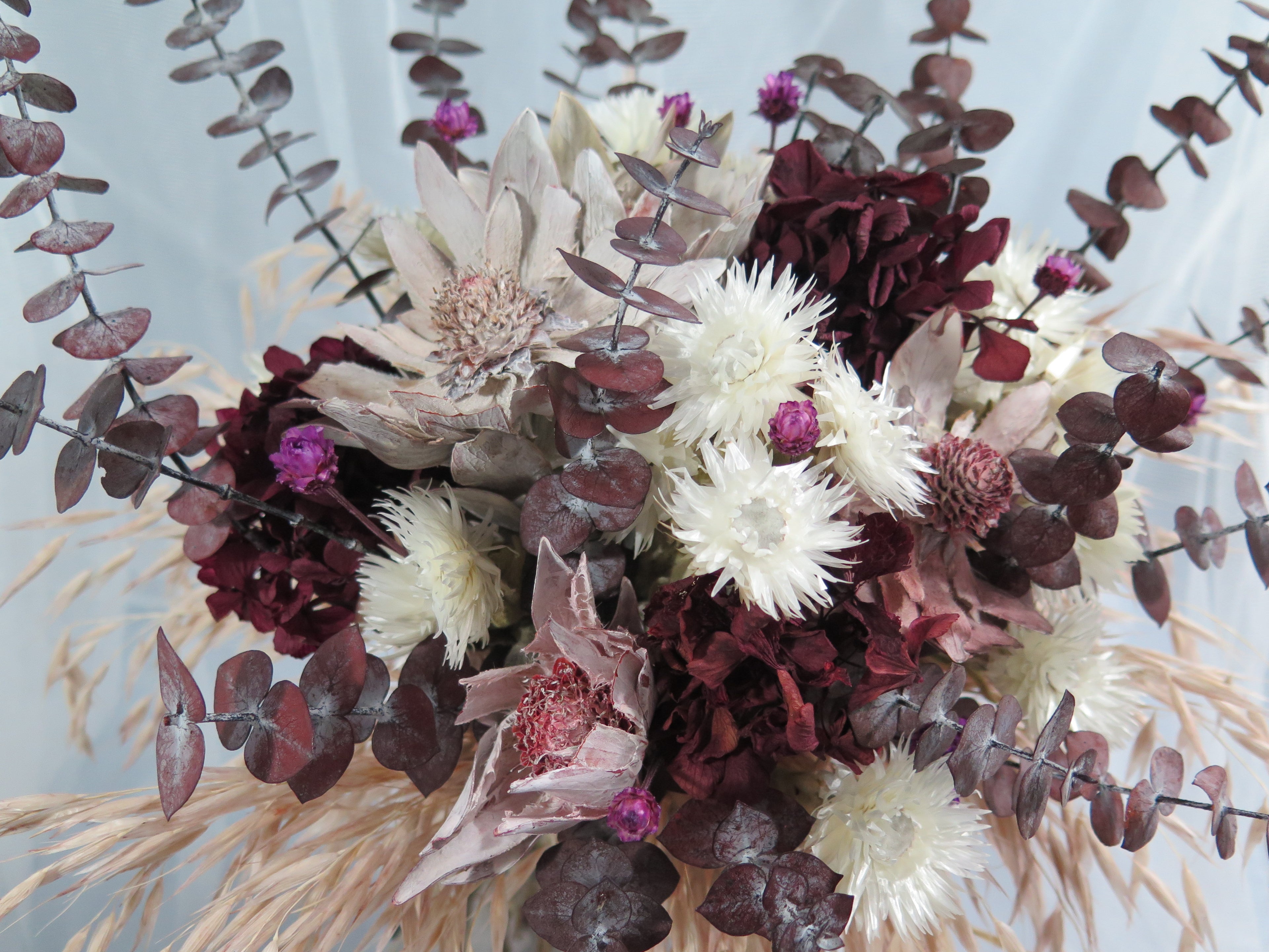 Rustic Blush Dried Bouquet