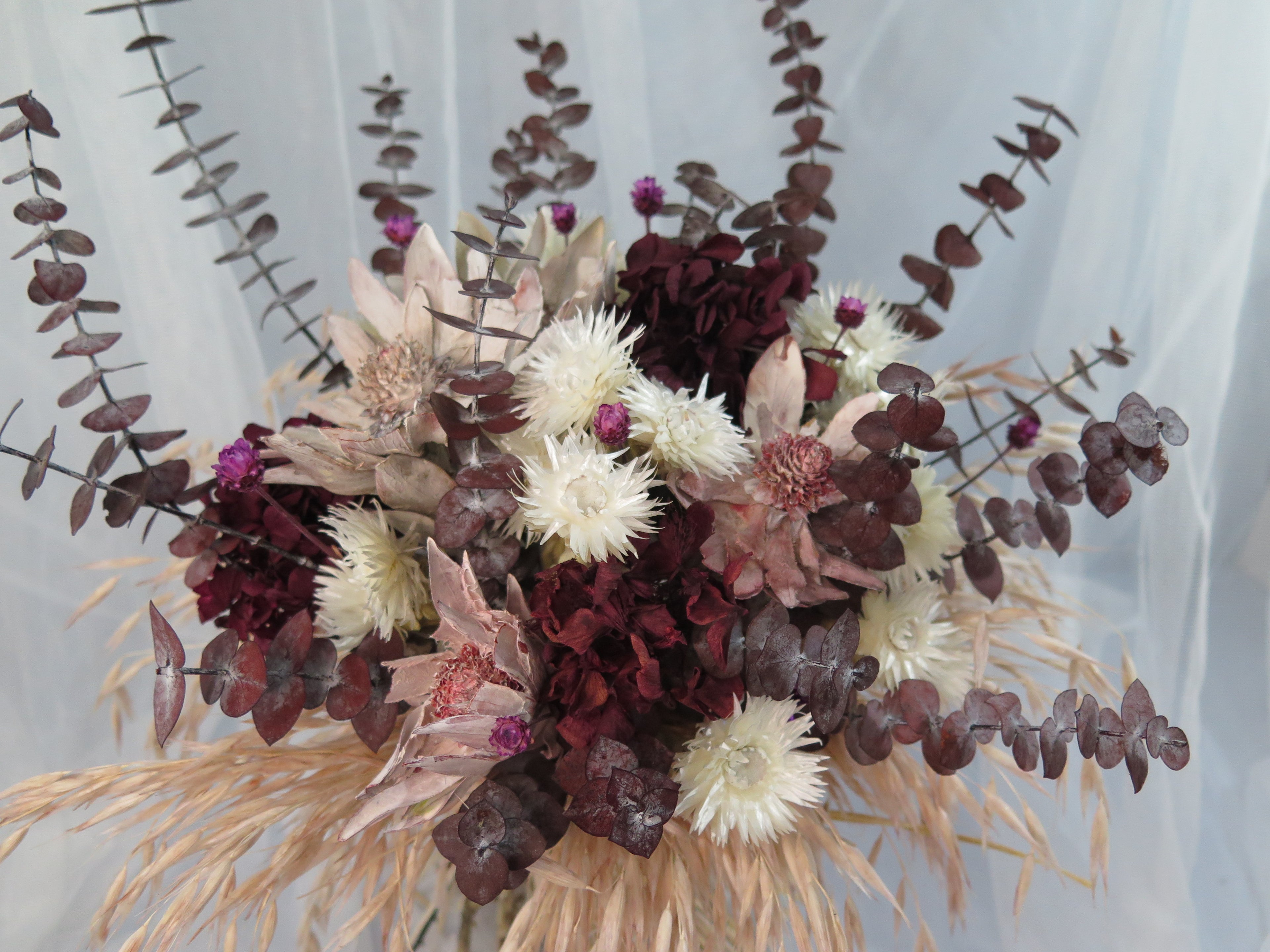 Rustic Blush Dried Bouquet