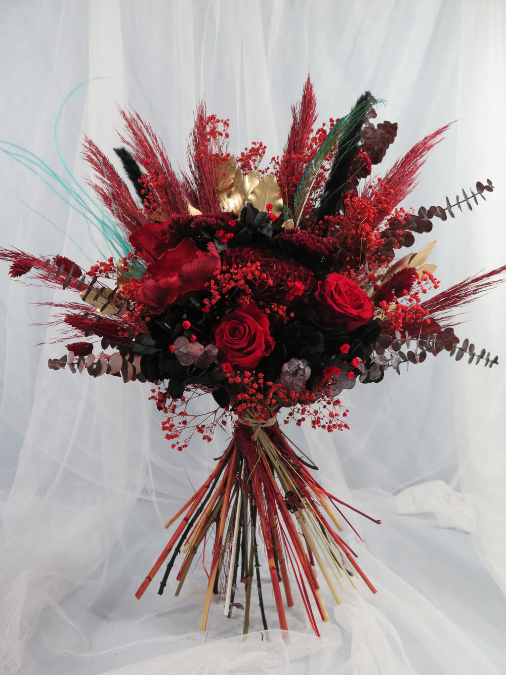 Crimson Noir Statement Bouquet