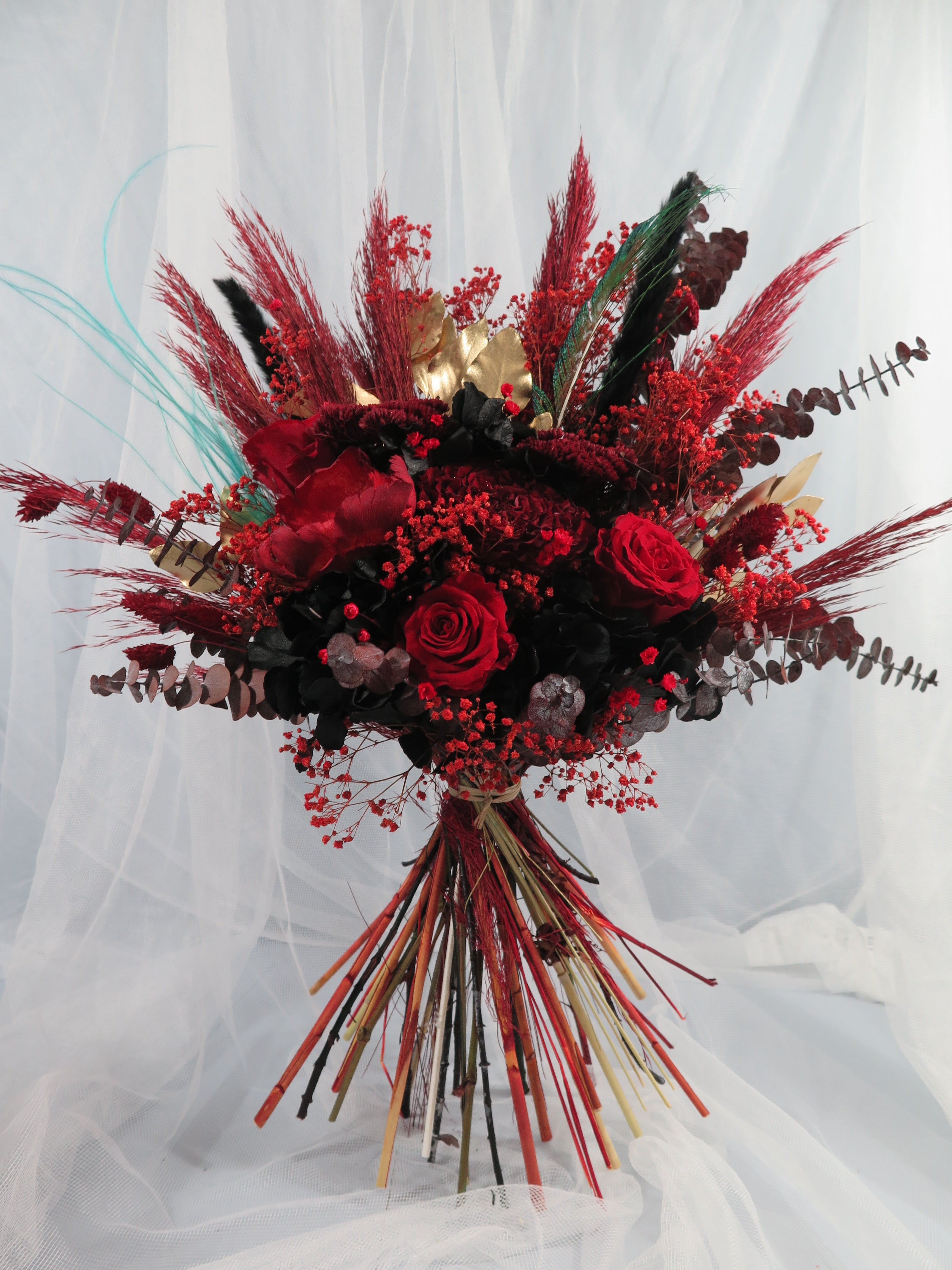 Crimson Noir Statement Bouquet